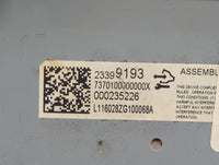 2016 Chevrolet Impala Information Display Screen - Oemusedautoparts1.com