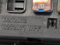 2016-2019 Chevrolet Impala Fusebox Fuse Box Panel Relay Module P/N:13272072 13272071 Fits Fits 2016 2017 2018 2019 OEM Used 
