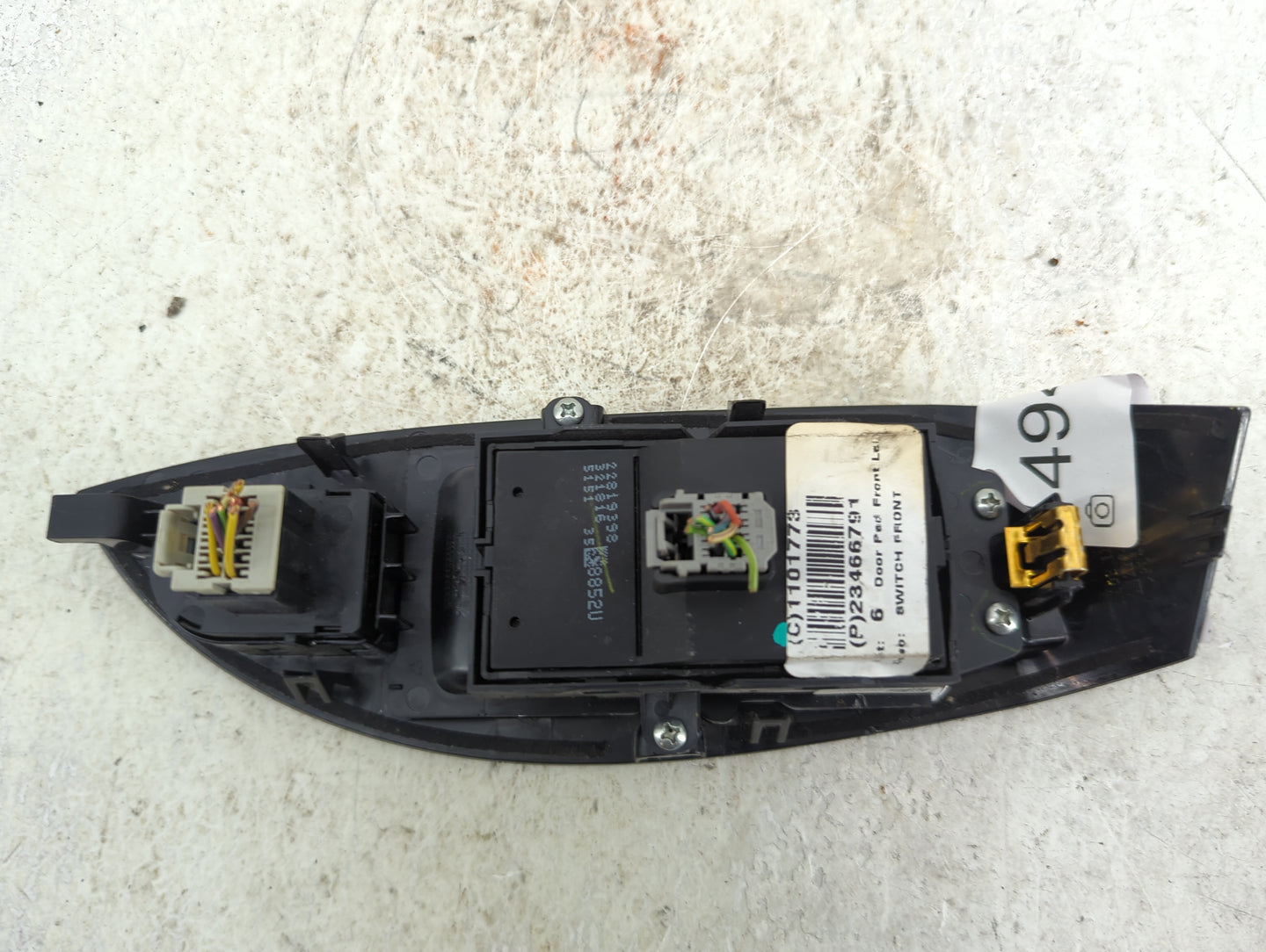2014-2020 Chevrolet Impala Master Power Window Switch Replacement Driver Side Left P/N:23466791 Fits OEM Used Auto Parts - O