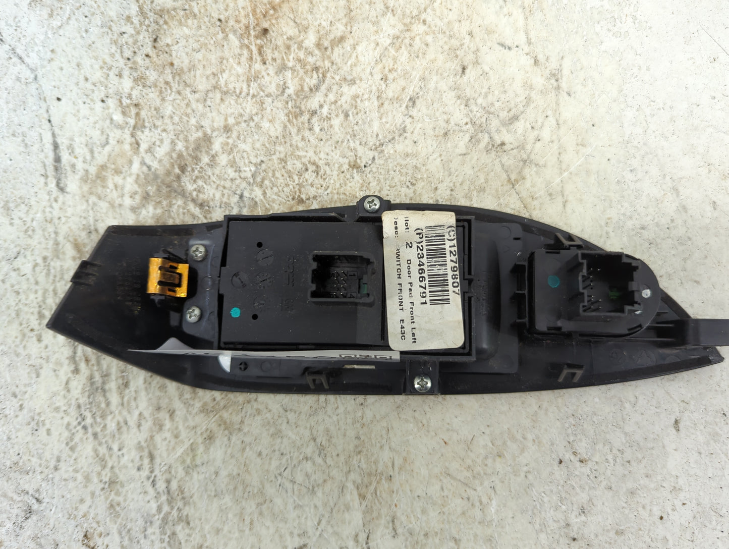 2014-2020 Chevrolet Impala Master Power Window Switch Replacement Driver Side Left P/N:23466791 Fits OEM Used Auto Parts - O
