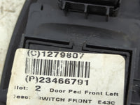 2014-2020 Chevrolet Impala Master Power Window Switch Replacement Driver Side Left P/N:23466791 Fits OEM Used Auto Parts - O