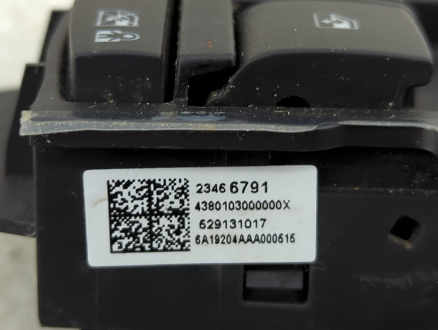 2014-2020 Chevrolet Impala Master Power Window Switch Replacement Driver Side Left P/N:23466791 4380103000000X Fits OEM Used