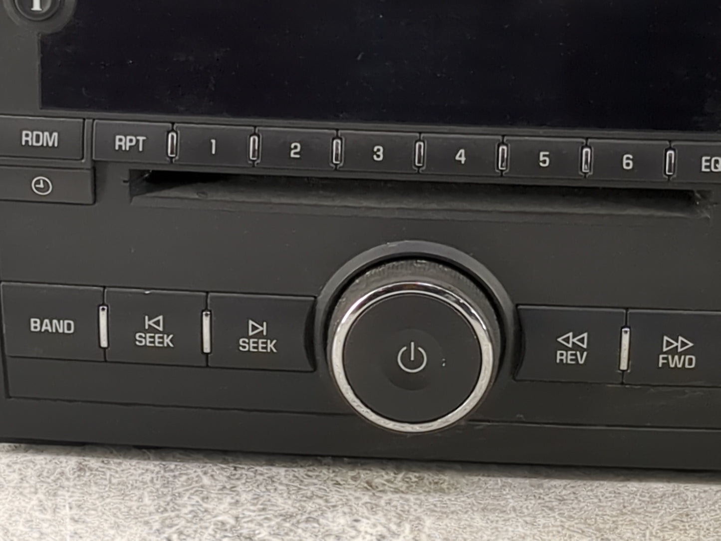 2009-2016 Chevrolet Impala Radio AM FM Cd Player Receiver Replacement P/N:22924536 123000-2920C101 Fits OEM Used Auto Parts 