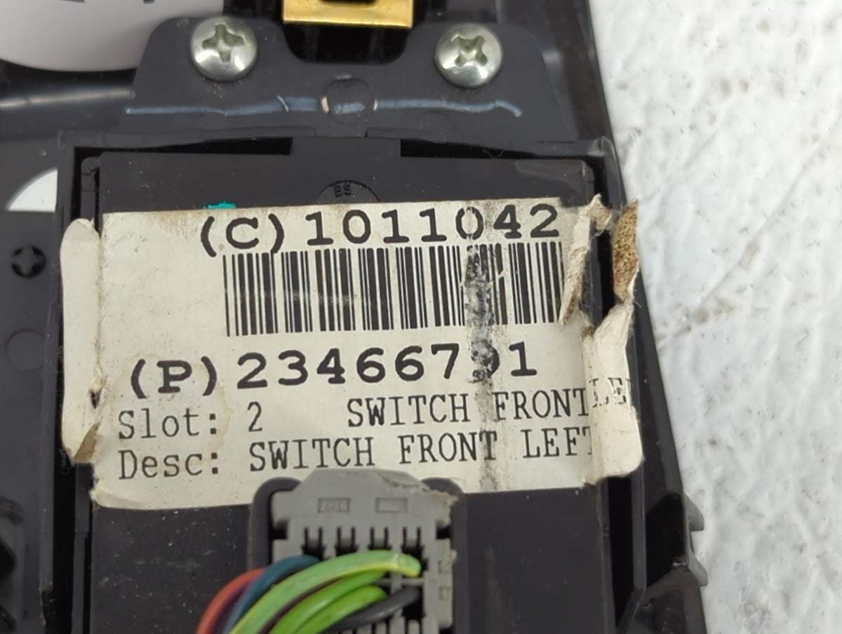 2014-2020 Chevrolet Impala Master Power Window Switch Replacement Driver Side Left P/N:23466791 1011042 Fits OEM Used Auto P