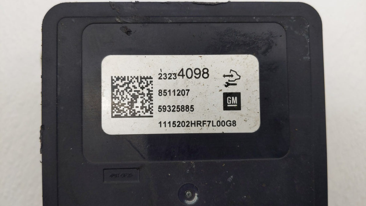 2014-2016 Chevrolet Impala Anti-Lock Brake ABS Pump Module Actuator OEM P/N:23432685 23492832, 23142951 Fits Fits 2014 2015 