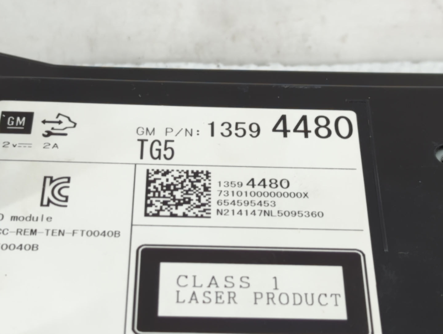 2015-2019 Chevrolet Impala Am Fm Cd Player Radio Receiver - Oemusedautoparts1.com