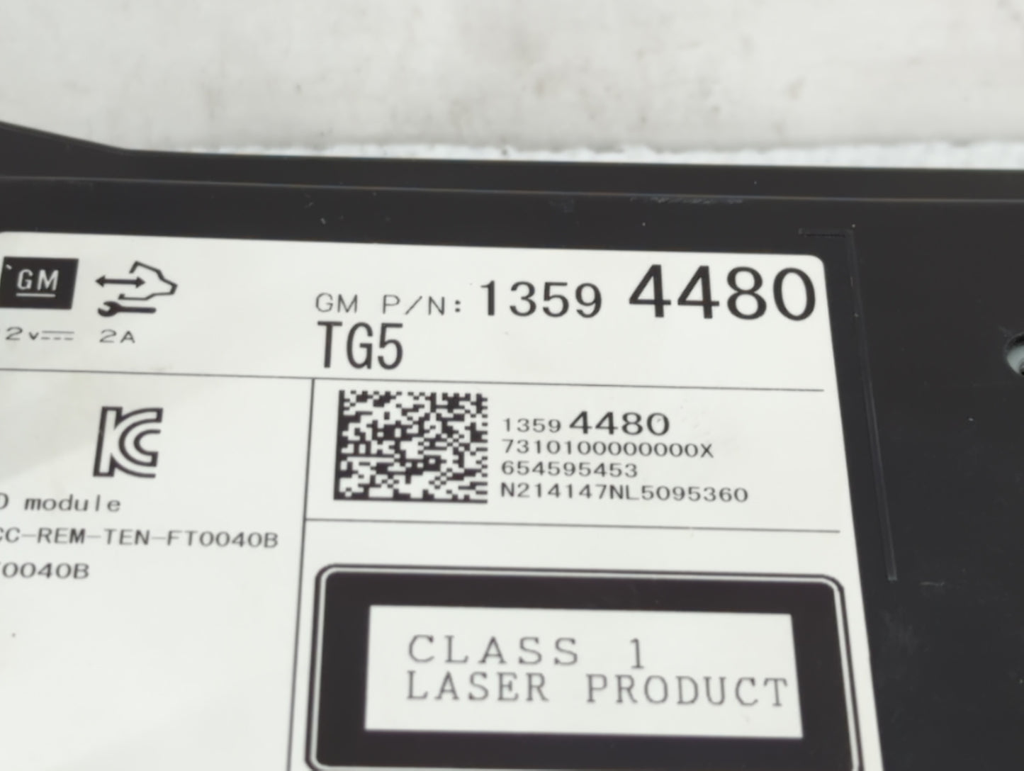 2015-2019 Chevrolet Impala Am Fm Cd Player Radio Receiver - Oemusedautoparts1.com