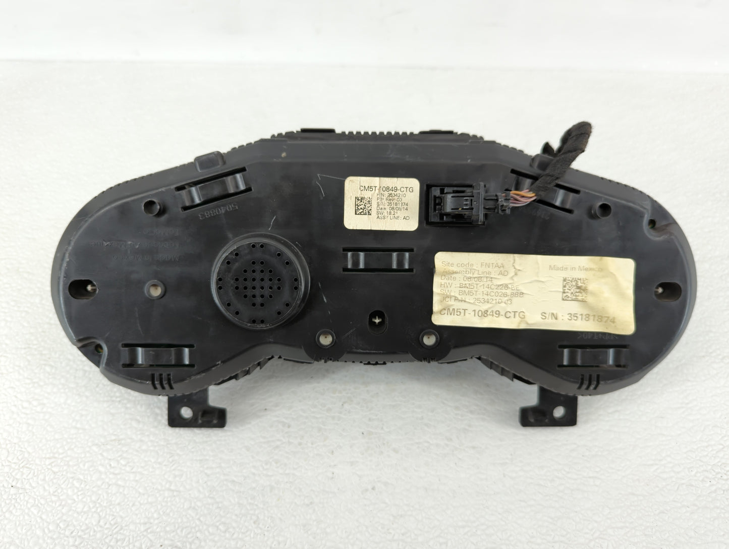 2016 Chevrolet Impala Instrument Cluster Speedometer Gauges P/N:CM5T-10849-CTG 84053259, GM-0028-201-MR-CE0E, 23414530 Fits 