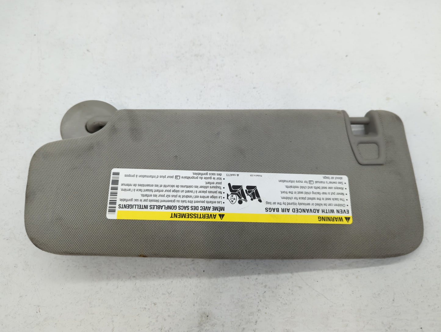 2014-2020 Chevrolet Impala Sun Visor Shade Replacement Passenger Right Mirror Fits Fits 2014 2015 2016 2017 2018 2019 2020 O