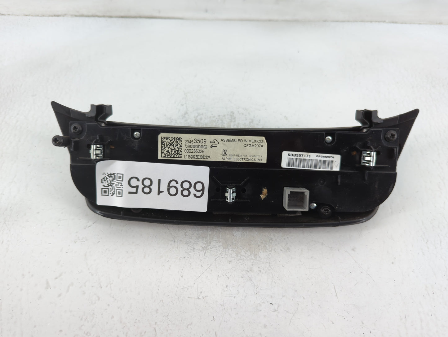 2014-2020 Chevrolet Impala Climate Control Module Temperature AC/Heater Replacement P/N:23453509 Fits OEM Used Auto Parts - 