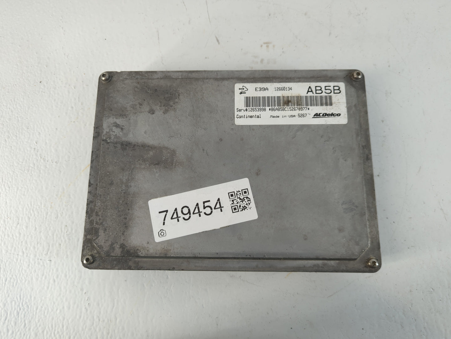 2014-2016 Chevrolet Impala PCM Engine Control Computer ECU ECM PCU OEM P/N:12666134 Fits Fits 2013 2014 2015 2016 OEM Used A
