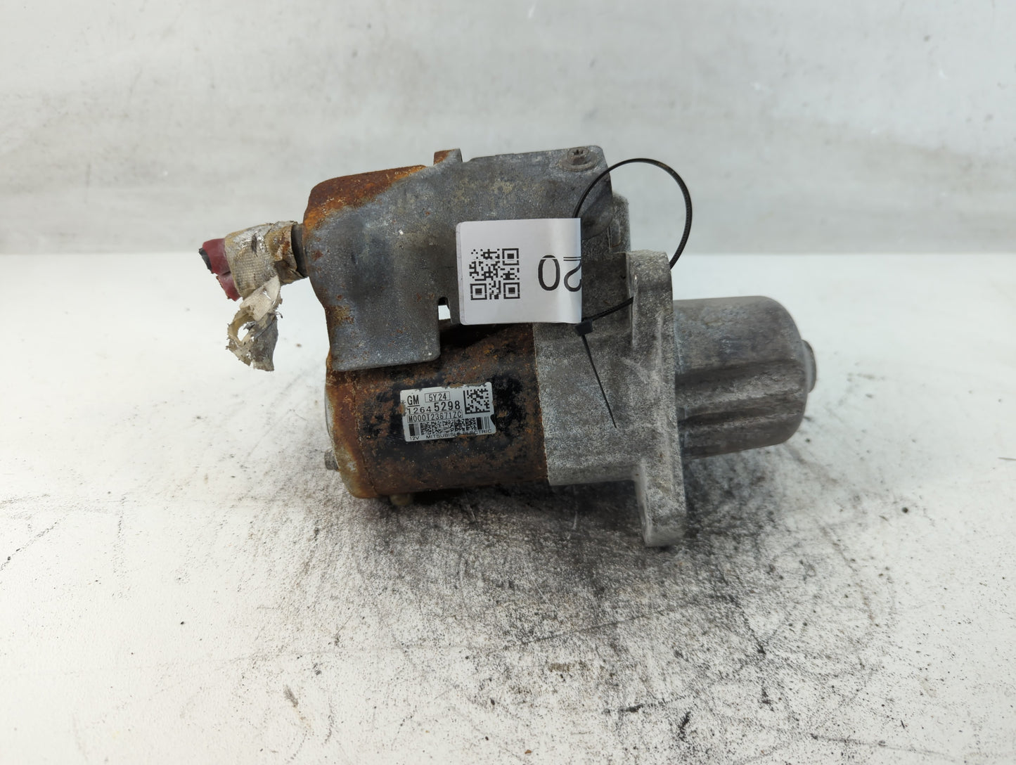 2012-2020 Chevrolet Impala Car Starter Motor Solenoid OEM P/N:M000T36572ZC 12645298 Fits OEM Used Auto Parts - Oemusedautopa