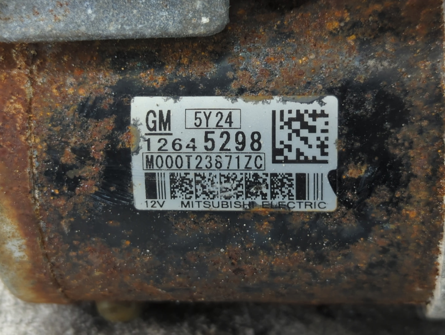 2012-2020 Chevrolet Impala Car Starter Motor Solenoid OEM P/N:M000T36572ZC 12645298 Fits OEM Used Auto Parts - Oemusedautopa