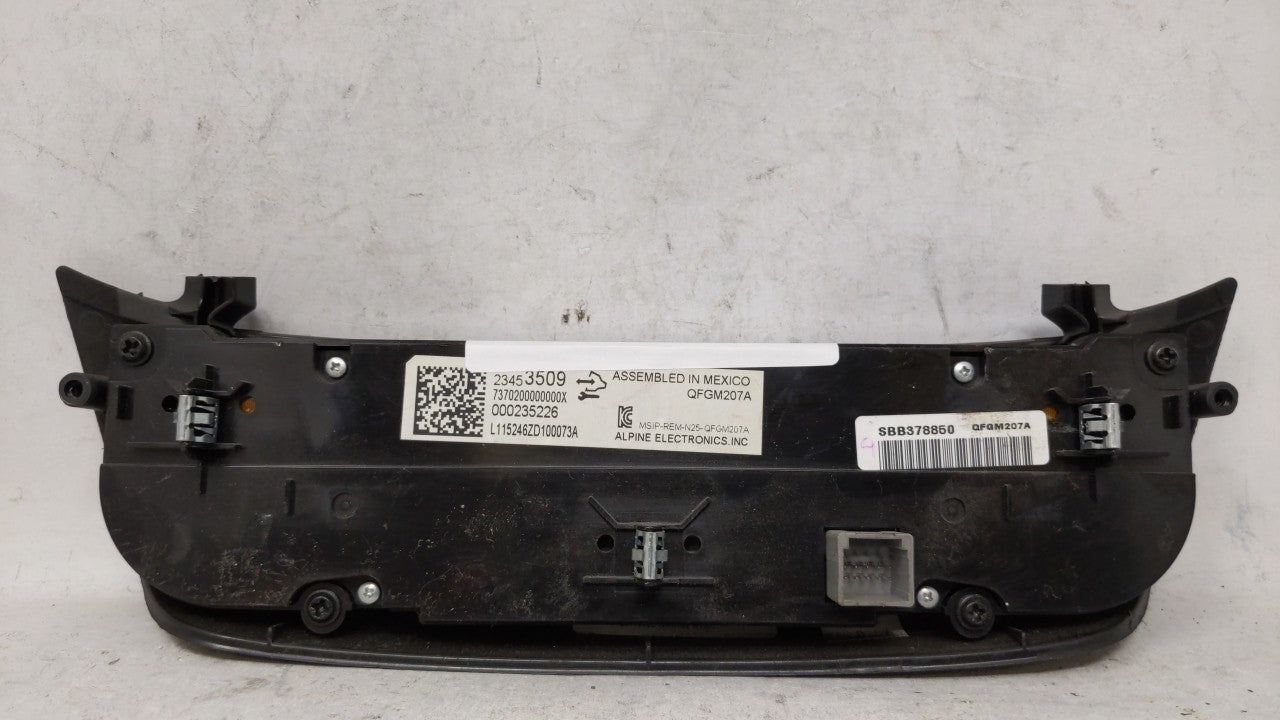 2014-2020 Chevrolet Impala Climate Control Module Temperature AC/Heater Replacement P/N:23453509 23113226 Fits OEM Used Auto