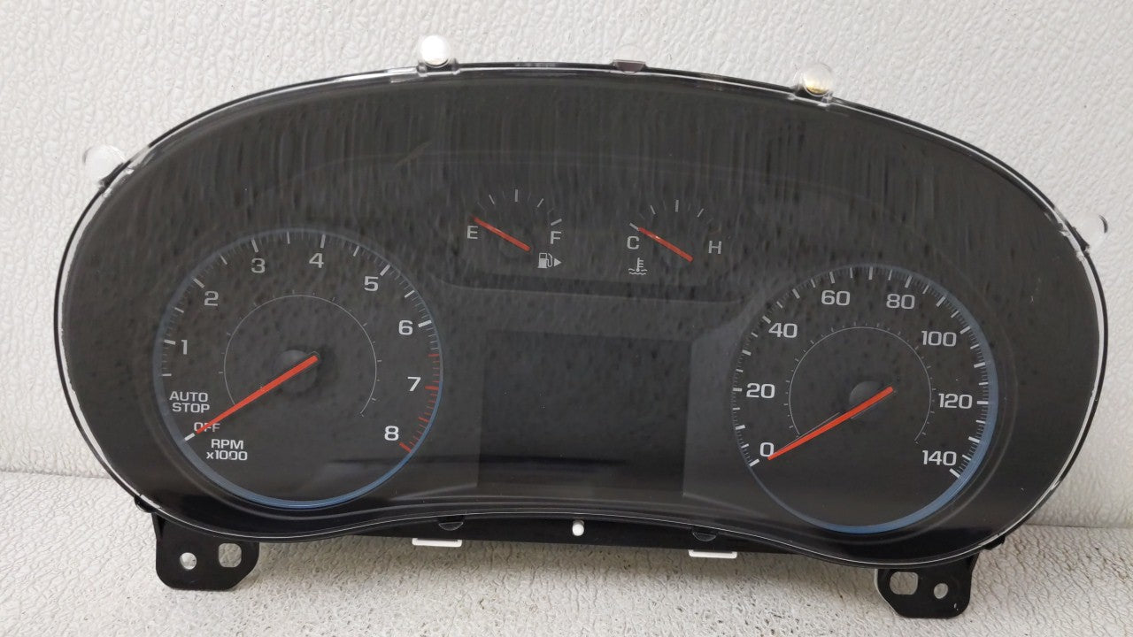 2016 Chevrolet Malibu Instrument Cluster Speedometer Gauges P/N:84057458 Fits OEM Used Auto Parts - Oemusedautoparts1.com