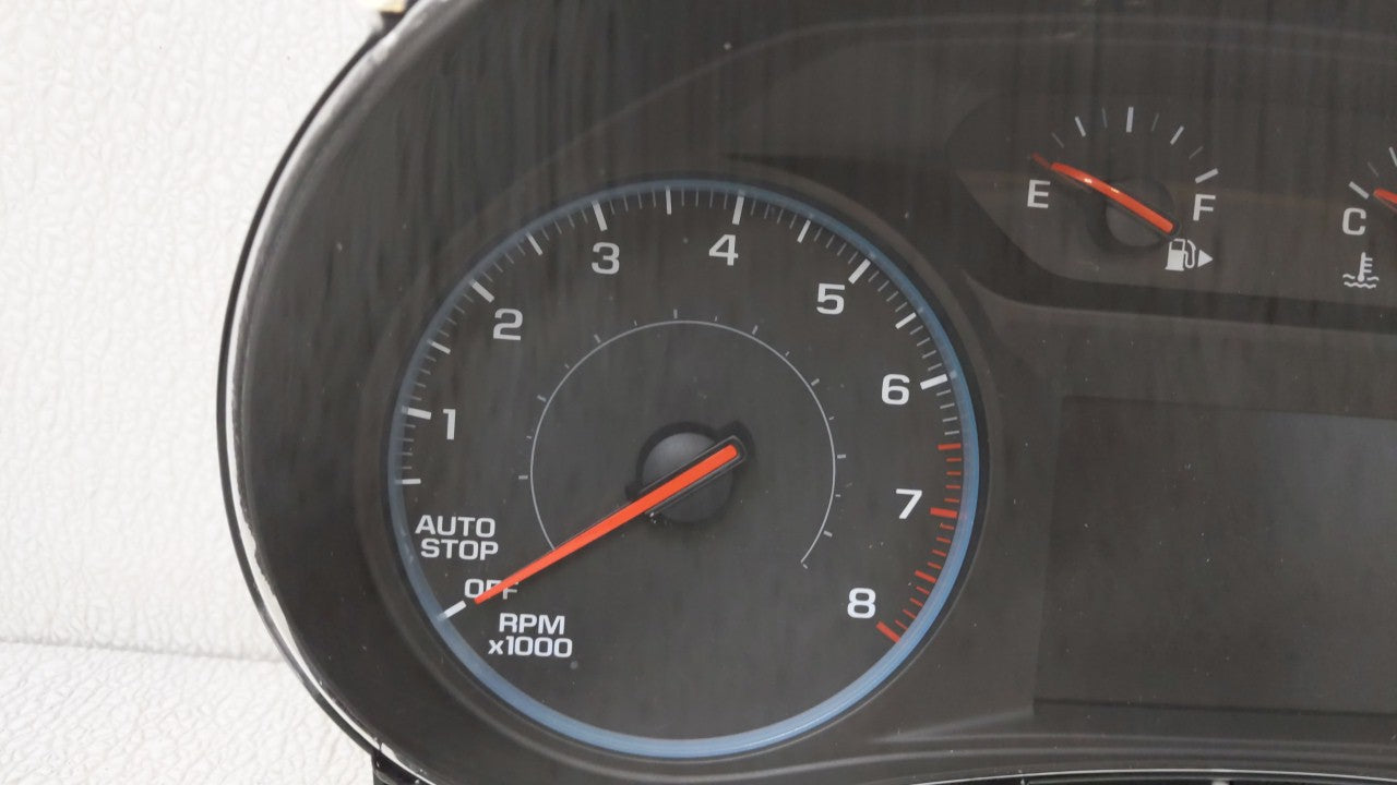 2016 Chevrolet Malibu Instrument Cluster Speedometer Gauges P/N:84057458 Fits OEM Used Auto Parts - Oemusedautoparts1.com