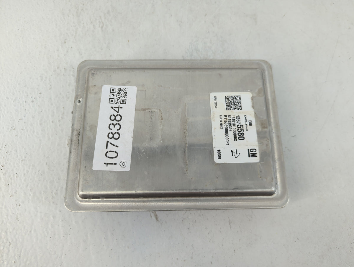 2016 Chevrolet Malibu PCM Engine Control Computer ECU ECM PCU OEM P/N:12675580 OEM Used Auto Parts - Oemusedautoparts1.com