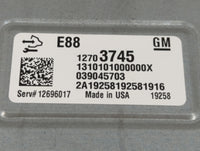 2013-2016 Chevrolet Malibu PCM Engine Control Computer ECU ECM PCU OEM P/N:12703745 Fits Fits 2013 2014 2015 2016 OEM Used A