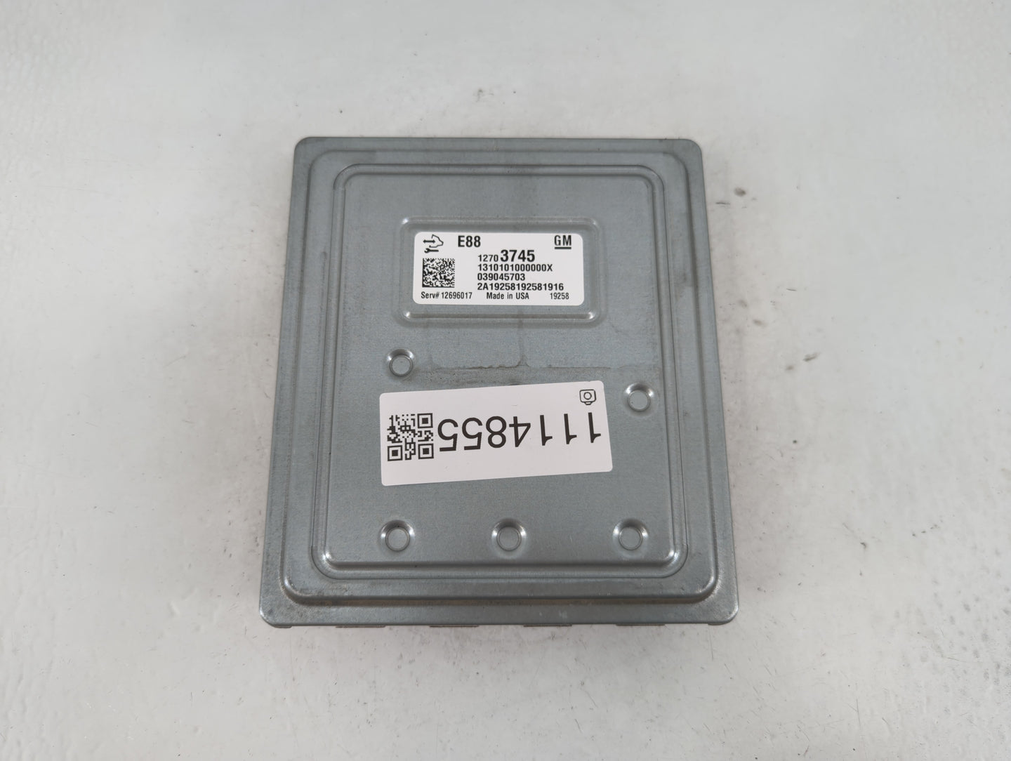 2013-2016 Chevrolet Malibu PCM Engine Control Computer ECU ECM PCU OEM P/N:12703745 Fits Fits 2013 2014 2015 2016 OEM Used A