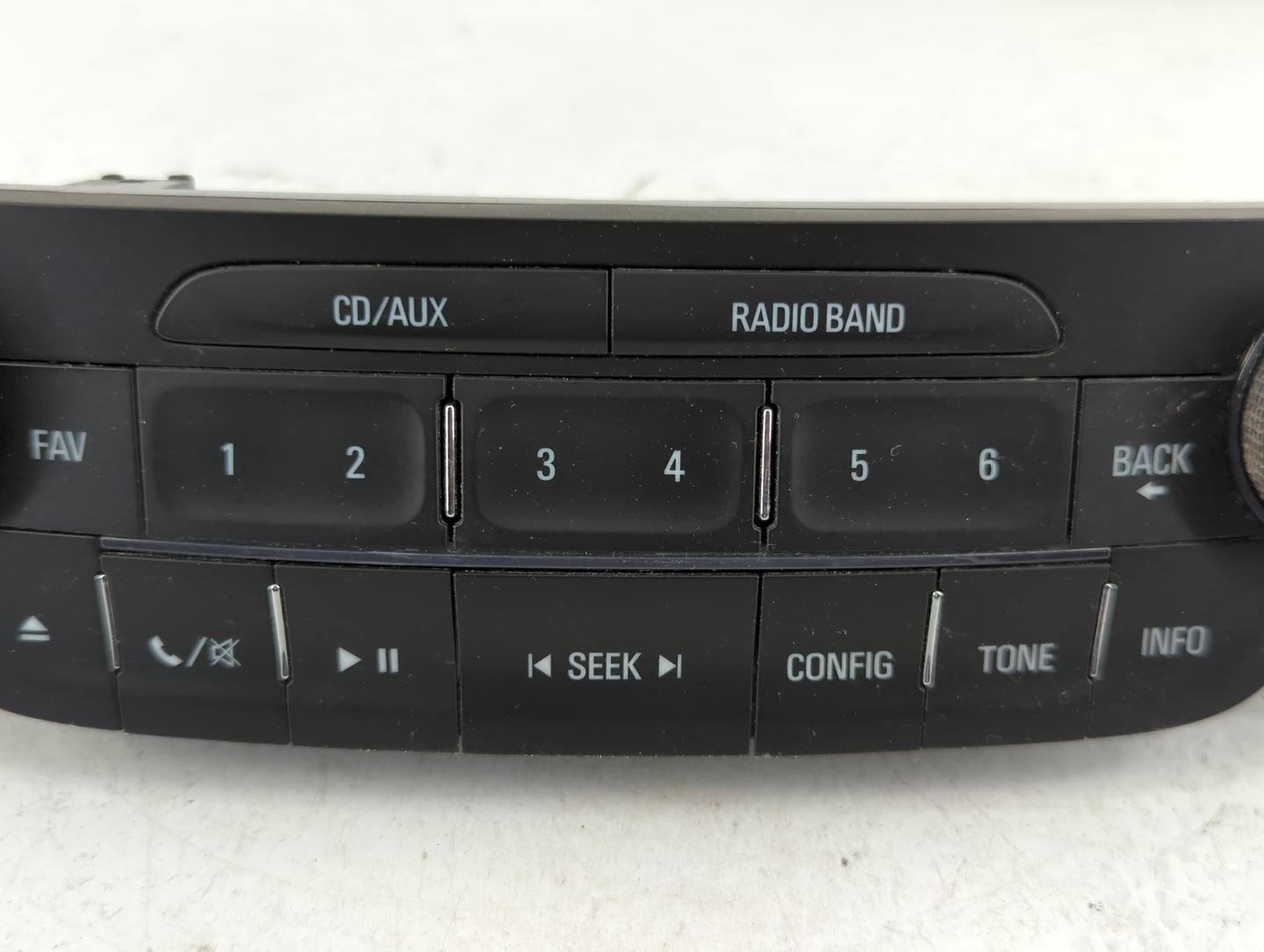 2016 Chevrolet Malibu Radio AM FM Cd Player Receiver Replacement P/N:23430066 Fits OEM Used Auto Parts - Oemusedautoparts1.c