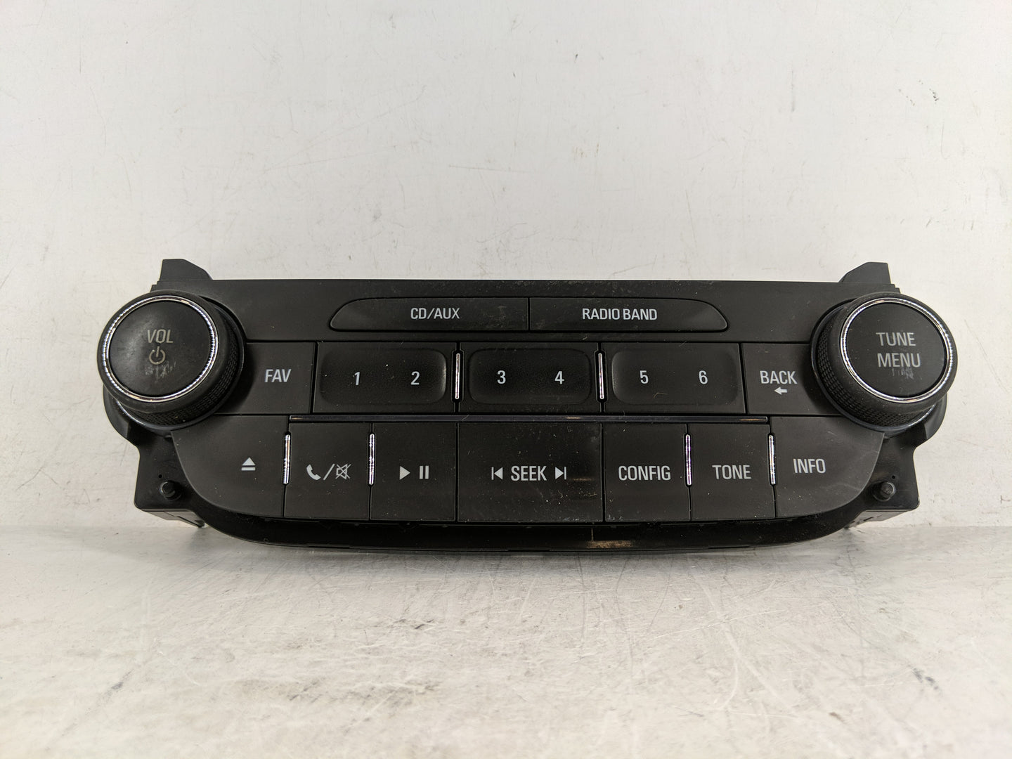 2014-2016 Chevrolet Malibu Radio AM FM Cd Player Receiver Replacement P/N:23430066 Fits Fits 2014 2015 2016 OEM Used Auto Pa