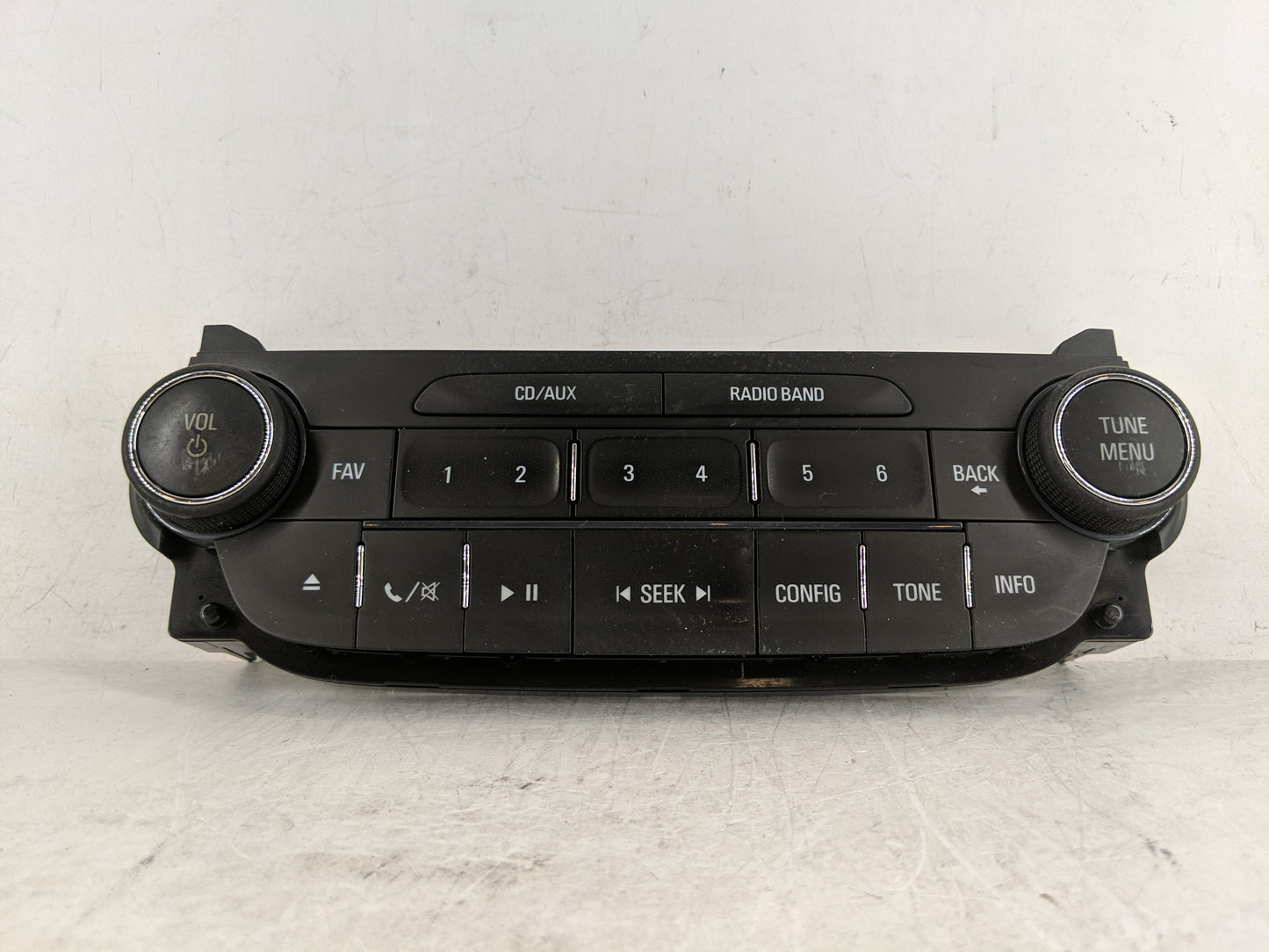 2014-2016 Chevrolet Malibu Radio AM FM Cd Player Receiver Replacement P/N:23430066 Fits Fits 2014 2015 2016 OEM Used Auto Pa
