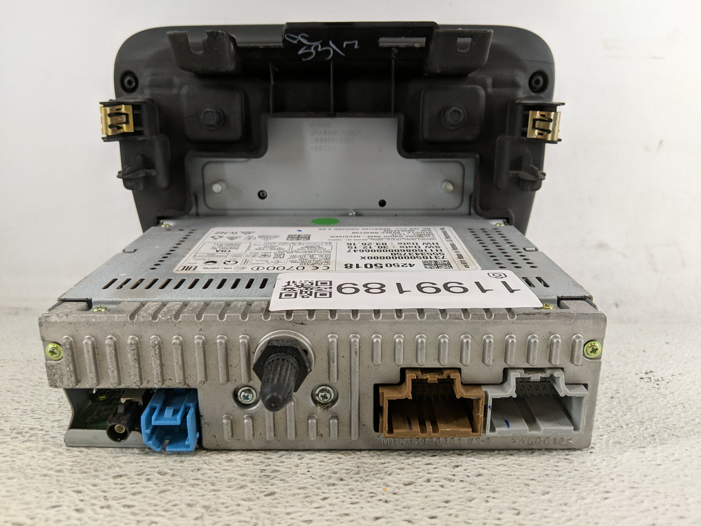 2016 Chevrolet Malibu Radio AM FM Cd Player Receiver Replacement P/N:42505018 Fits OEM Used Auto Parts - Oemusedautoparts1.c