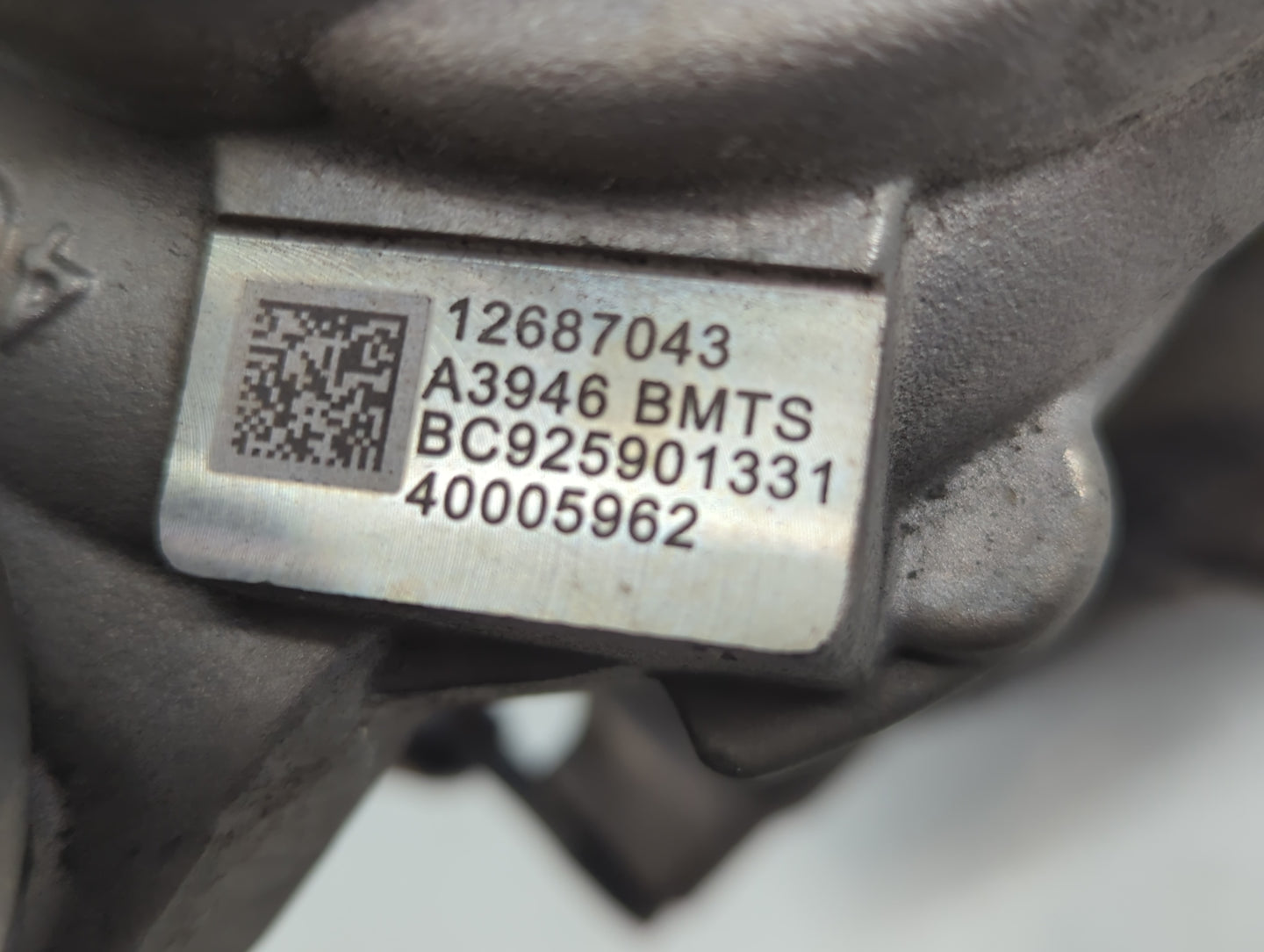 2016 Malibu Turbocharger Turbo Charger Super Charger Supercharger - Oemusedautoparts1.com