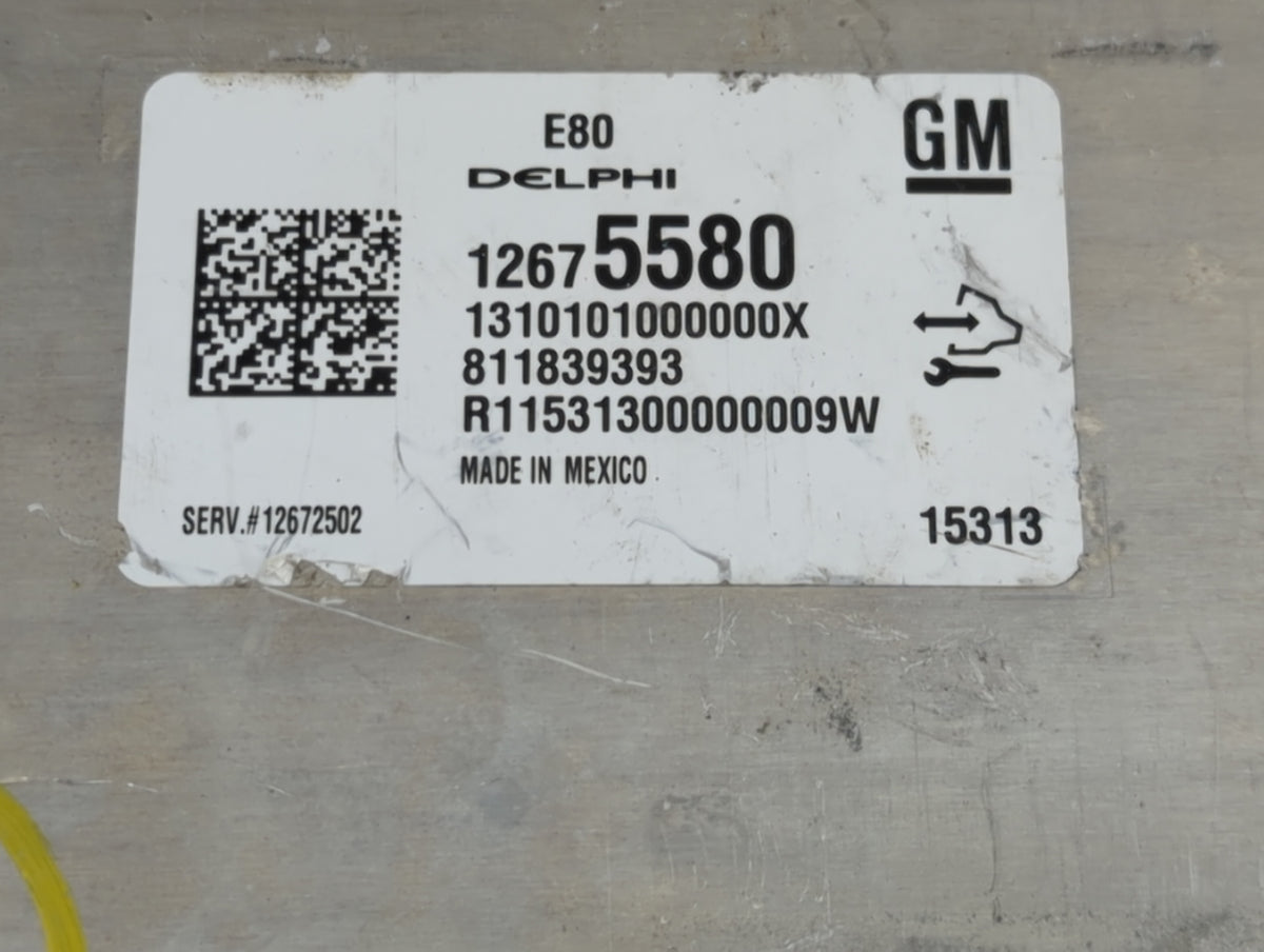 2016 Chevrolet Malibu PCM Engine Control Computer ECU ECM PCU OEM P/N:12675580 12672502 Fits OEM Used Auto Parts - Oemusedau