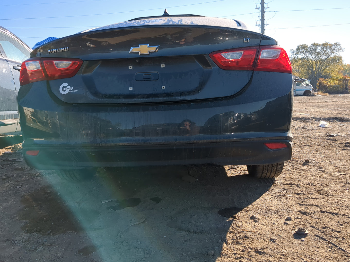 2016-2018 Chevrolet Malibu Rear Bumper Assembly Oem - Oemusedautoparts1.com