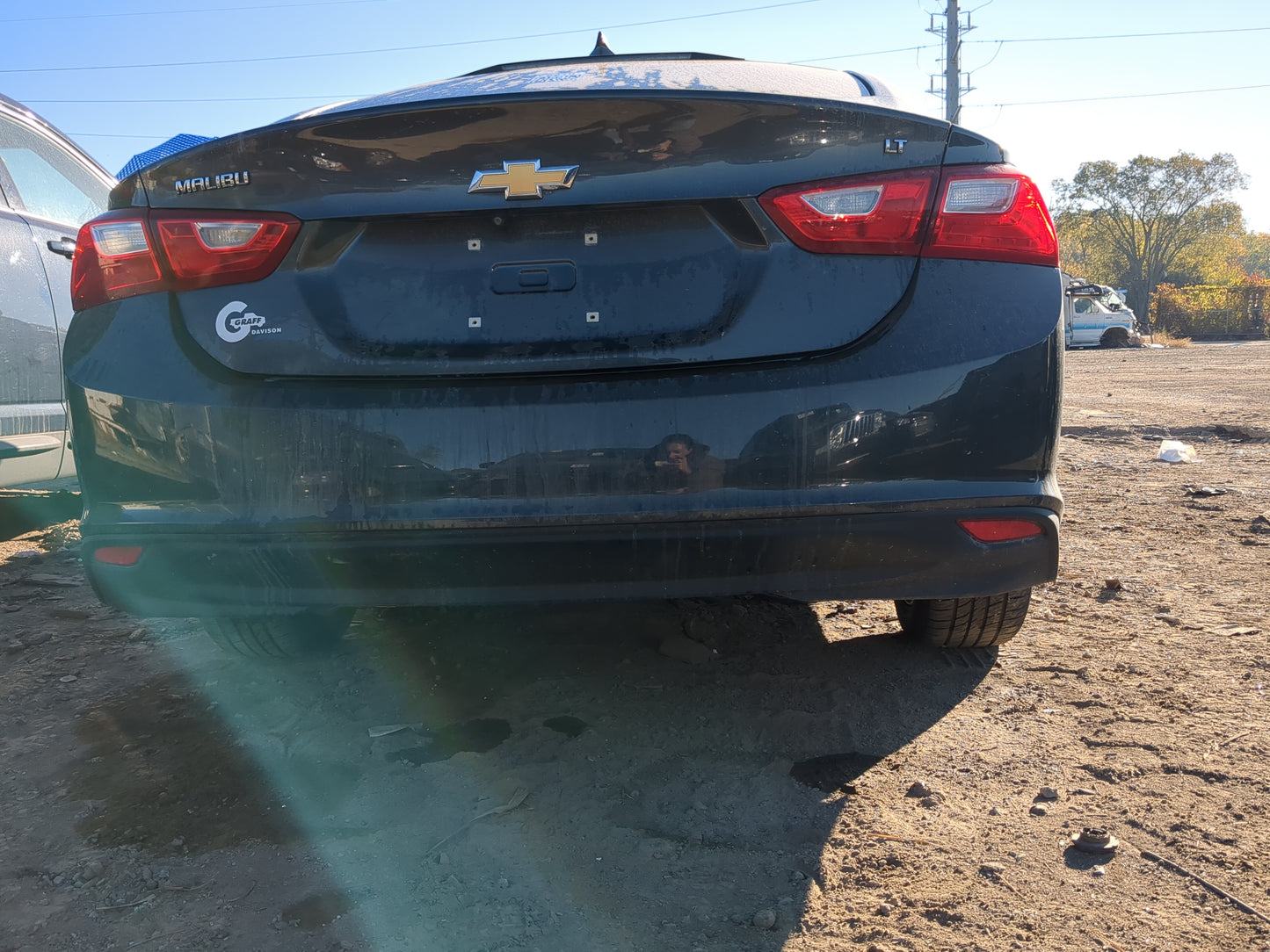 2016-2018 Chevrolet Malibu Rear Bumper Assembly Oem - Oemusedautoparts1.com