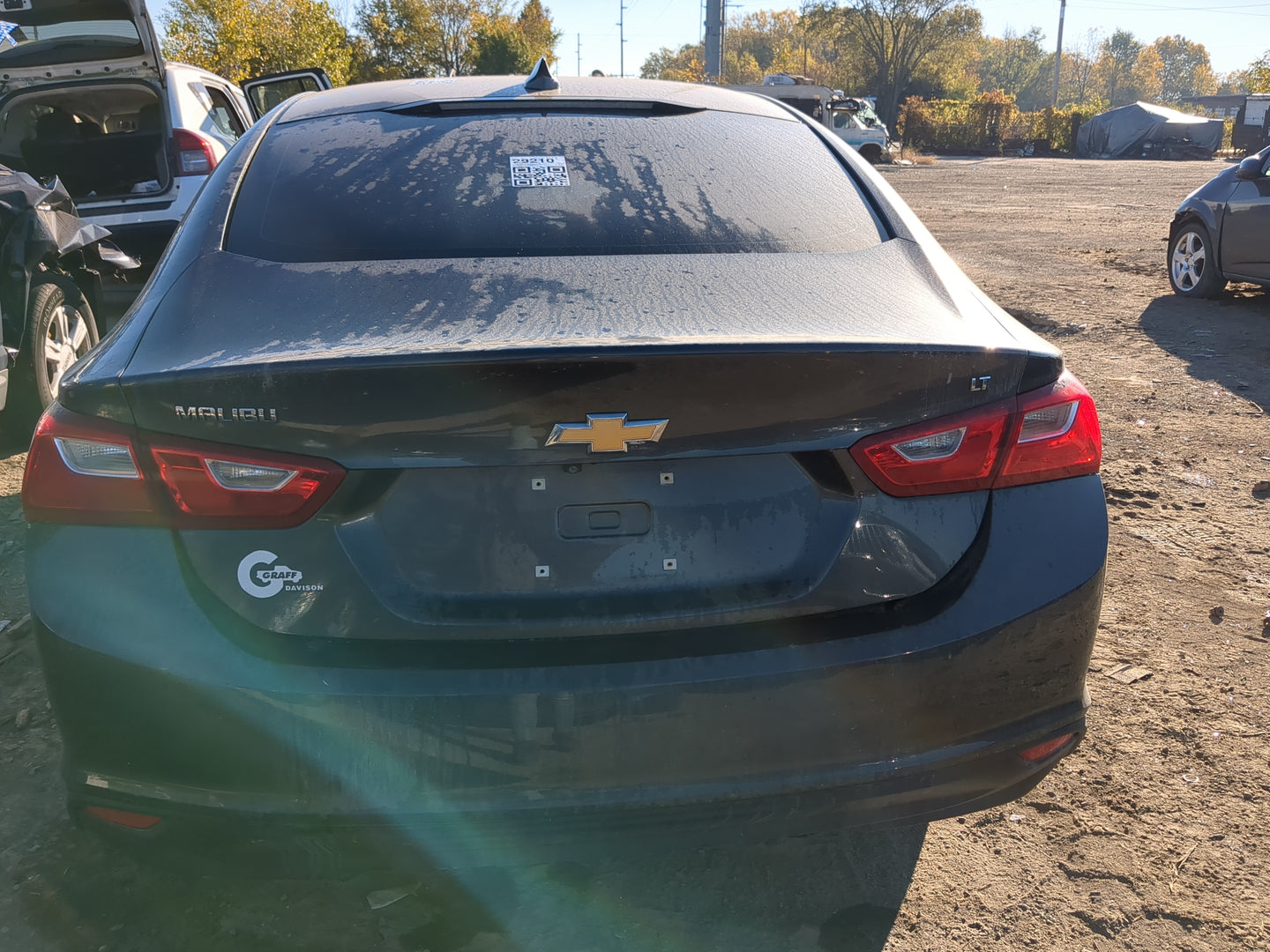 2016-2021 Chevrolet Malibu Trunk/decklid/hatch/tailgate Oem - Oemusedautoparts1.com