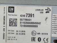 2016 Chevrolet Malibu Radio AM FM Cd Player Receiver Replacement P/N:557799431 42497391 Fits OEM Used Auto Parts - Oemusedau