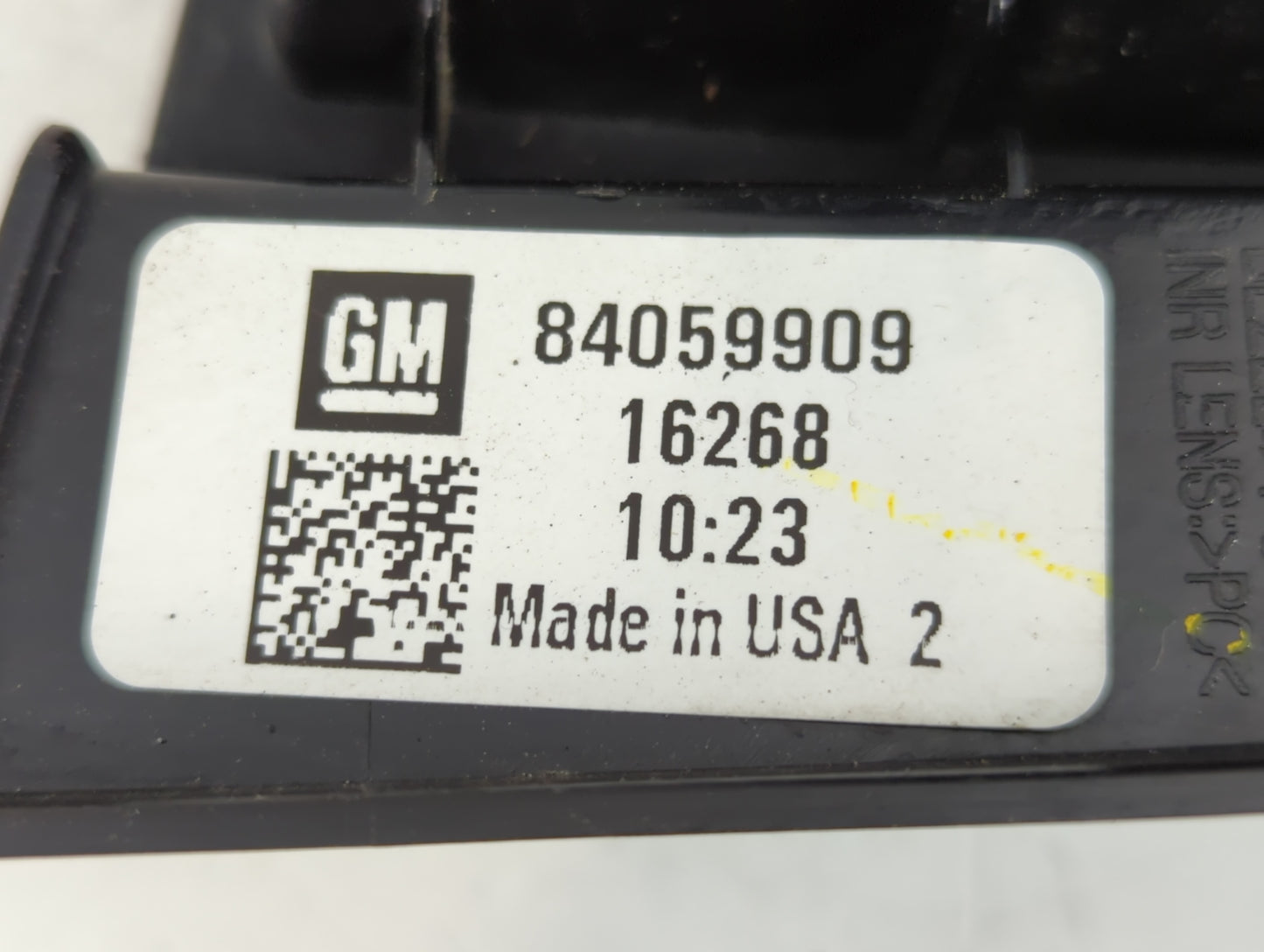 2016-2018 Chevrolet Malibu Tail Light Assembly Passenger Right OEM P/N:84059909 Fits Fits 2016 2017 2018 OEM Used Auto Parts