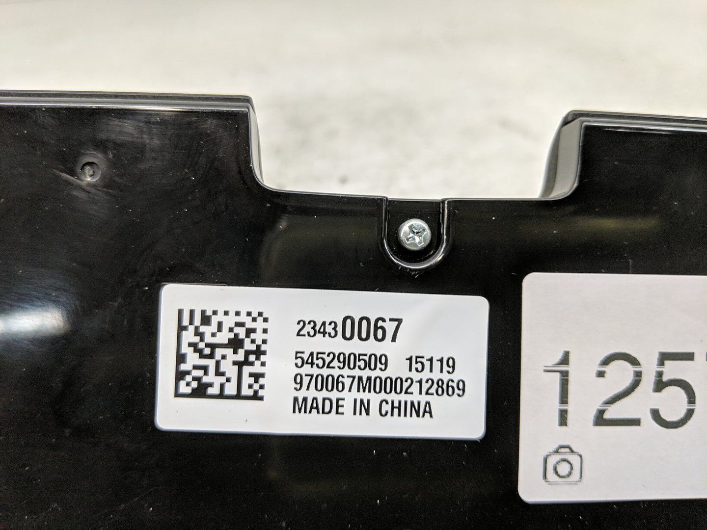 2014-2016 Chevrolet Malibu Radio Control Panel - Oemusedautoparts1.com