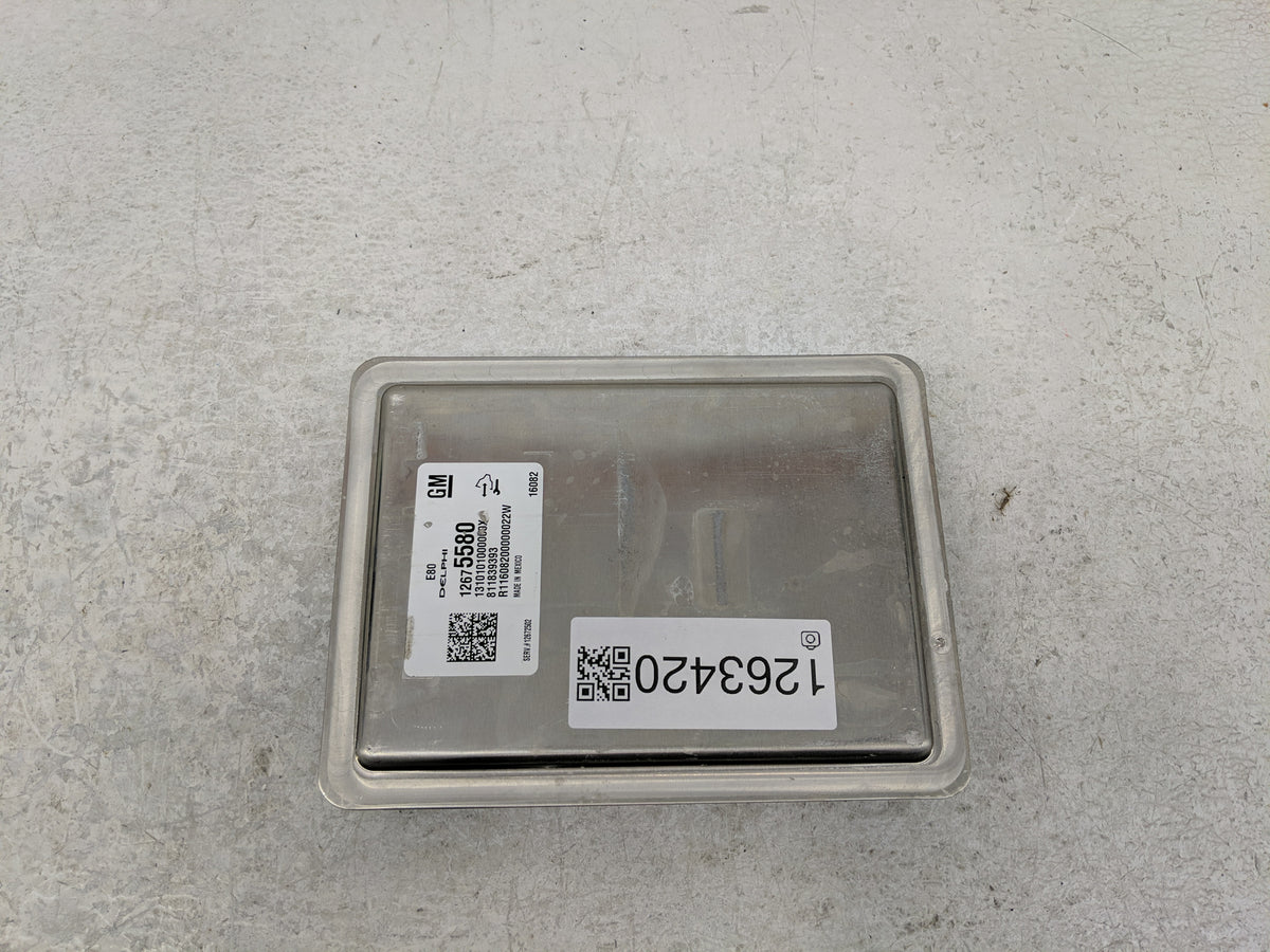 2016 Chevrolet Malibu PCM Engine Control Computer ECU ECM PCU OEM P/N:12675580 OEM Used Auto Parts - Oemusedautoparts1.com