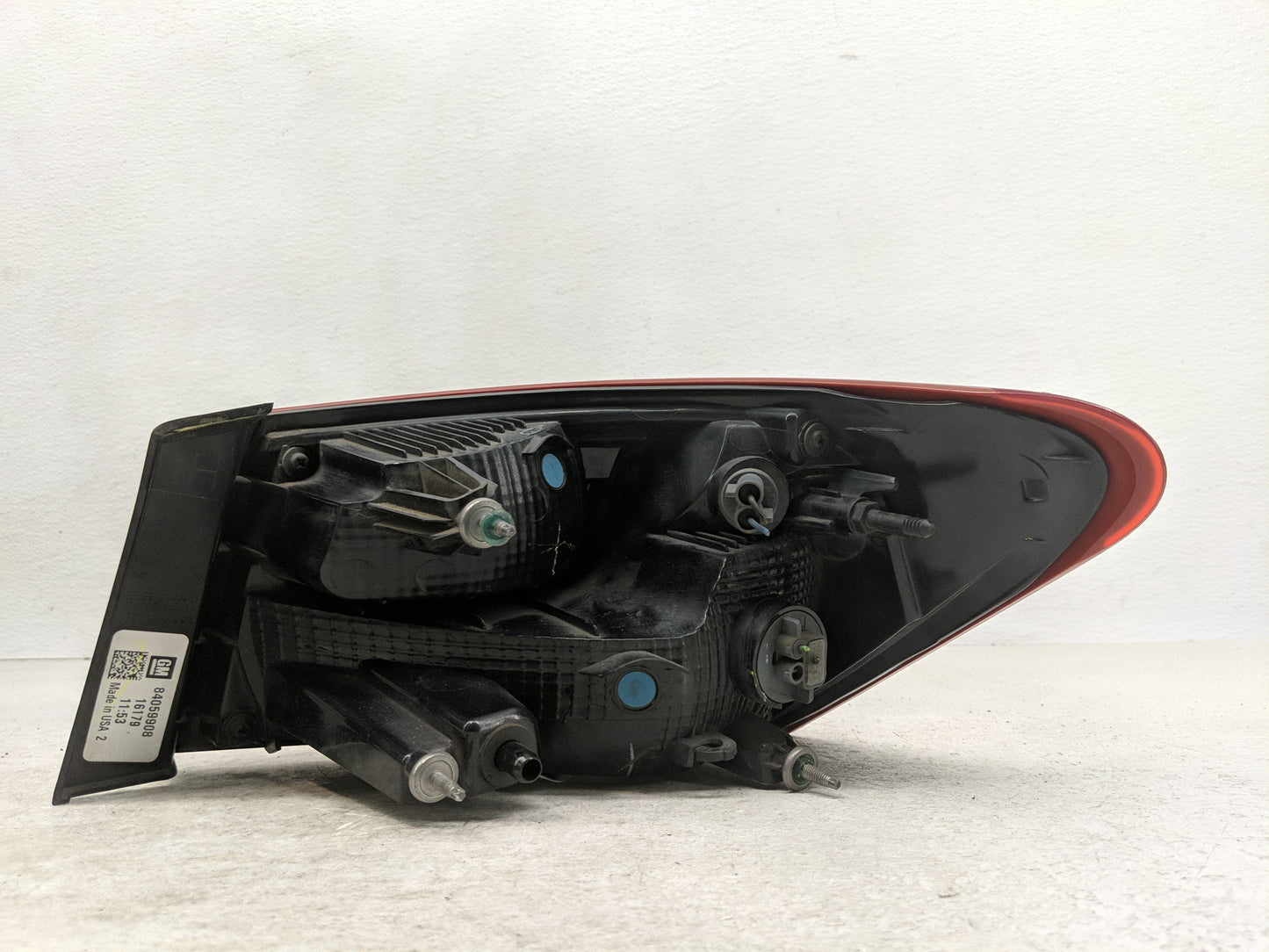 2016-2021 Chevrolet Malibu Tail Light Assembly Driver Left OEM Fits Fits 2016 2017 2018 2019 2020 2021 OEM Used Auto Parts -