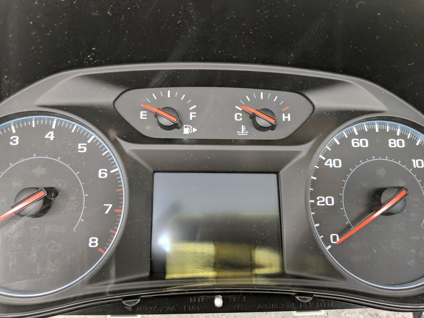 2016 Chevrolet Malibu Instrument Cluster Speedometer Gauges P/N:84057458 Fits OEM Used Auto Parts - Oemusedautoparts1.com