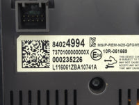 2016 Chevrolet Malibu Radio AM FM Cd Player Receiver Replacement P/N:84024994 Fits Fits 2017 2018 2019 2020 OEM Used Auto Pa