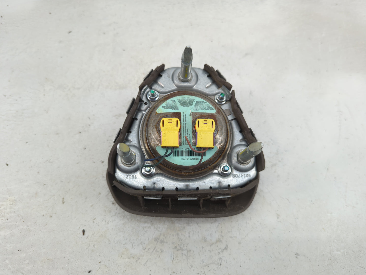 2016-2021 Chevrolet Malibu Air Bag Driver Left Steering Wheel Mounted P/N:84002538 Fits Fits 2016 2017 2018 2019 2020 2021 O