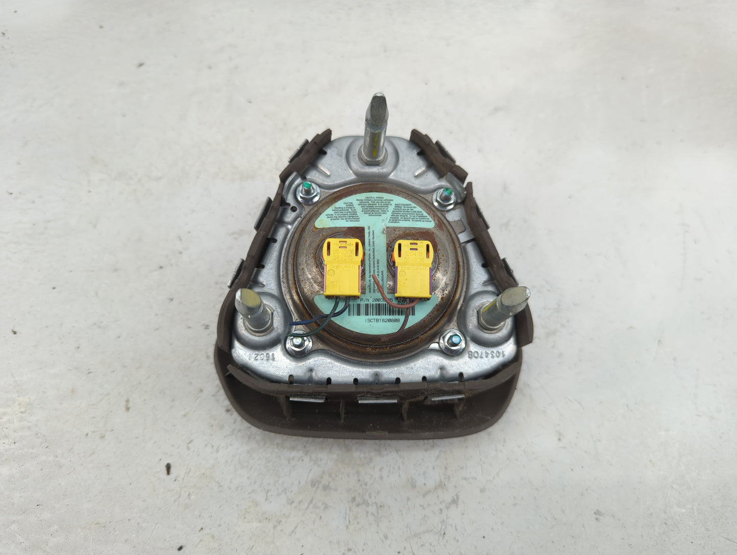2016-2021 Chevrolet Malibu Air Bag Driver Left Steering Wheel Mounted P/N:84002538 Fits Fits 2016 2017 2018 2019 2020 2021 O