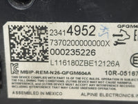 2016-2017 Chevrolet Malibu Climate Control Module Temperature AC/Heater Replacement P/N:23414952 Fits Fits 2016 2017 OEM Use