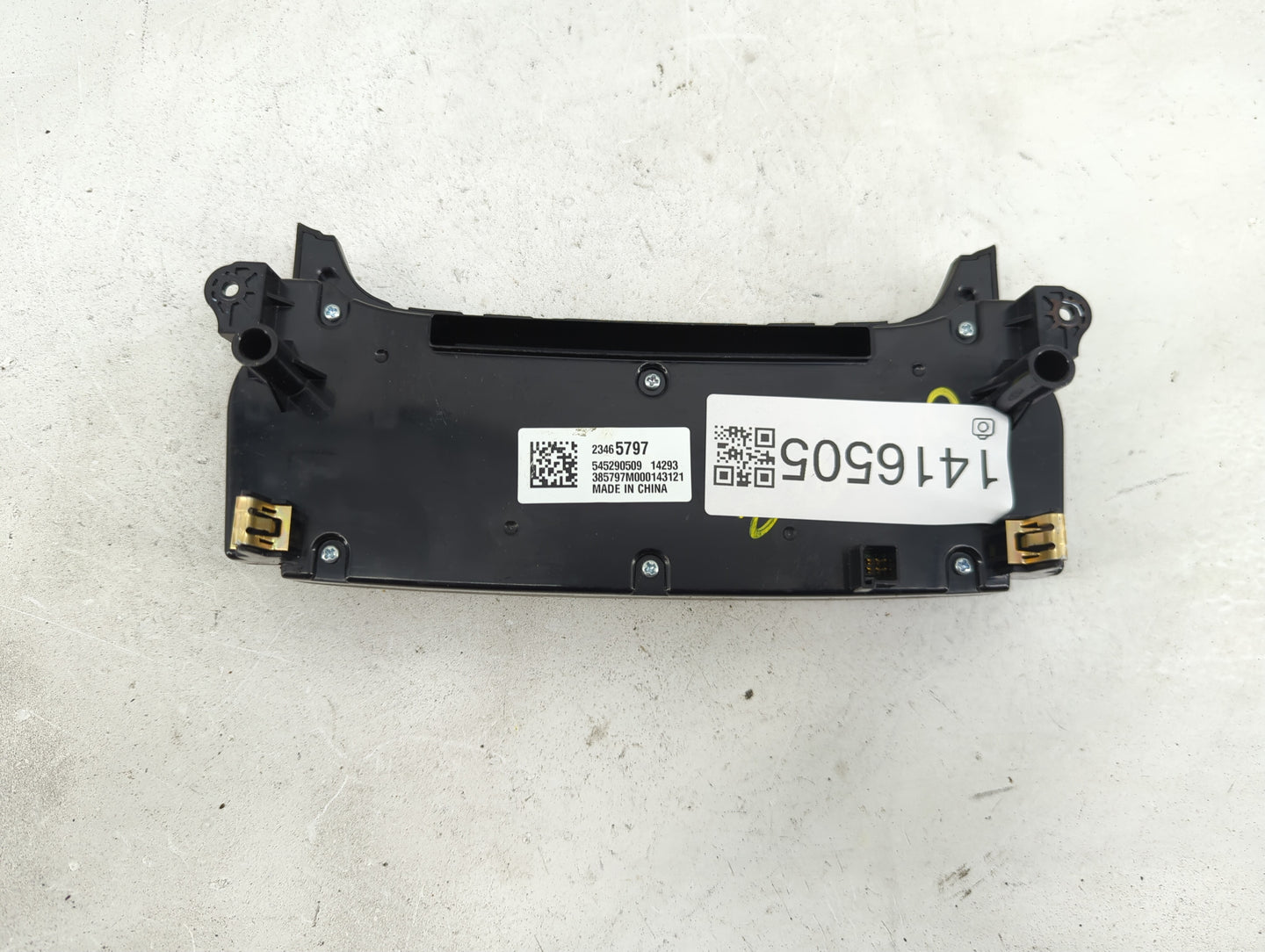 2016-2017 Chevrolet Malibu Climate Control Module Temperature AC/Heater Replacement P/N:23465797 Fits Fits 2016 2017 OEM Use