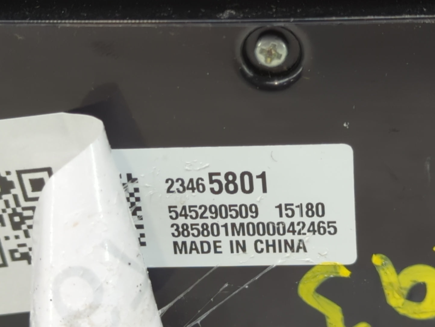 2014-2016 Chevrolet Malibu Climate Control Module Temperature AC/Heater Replacement P/N:545290509 23465801 Fits OEM Used Aut