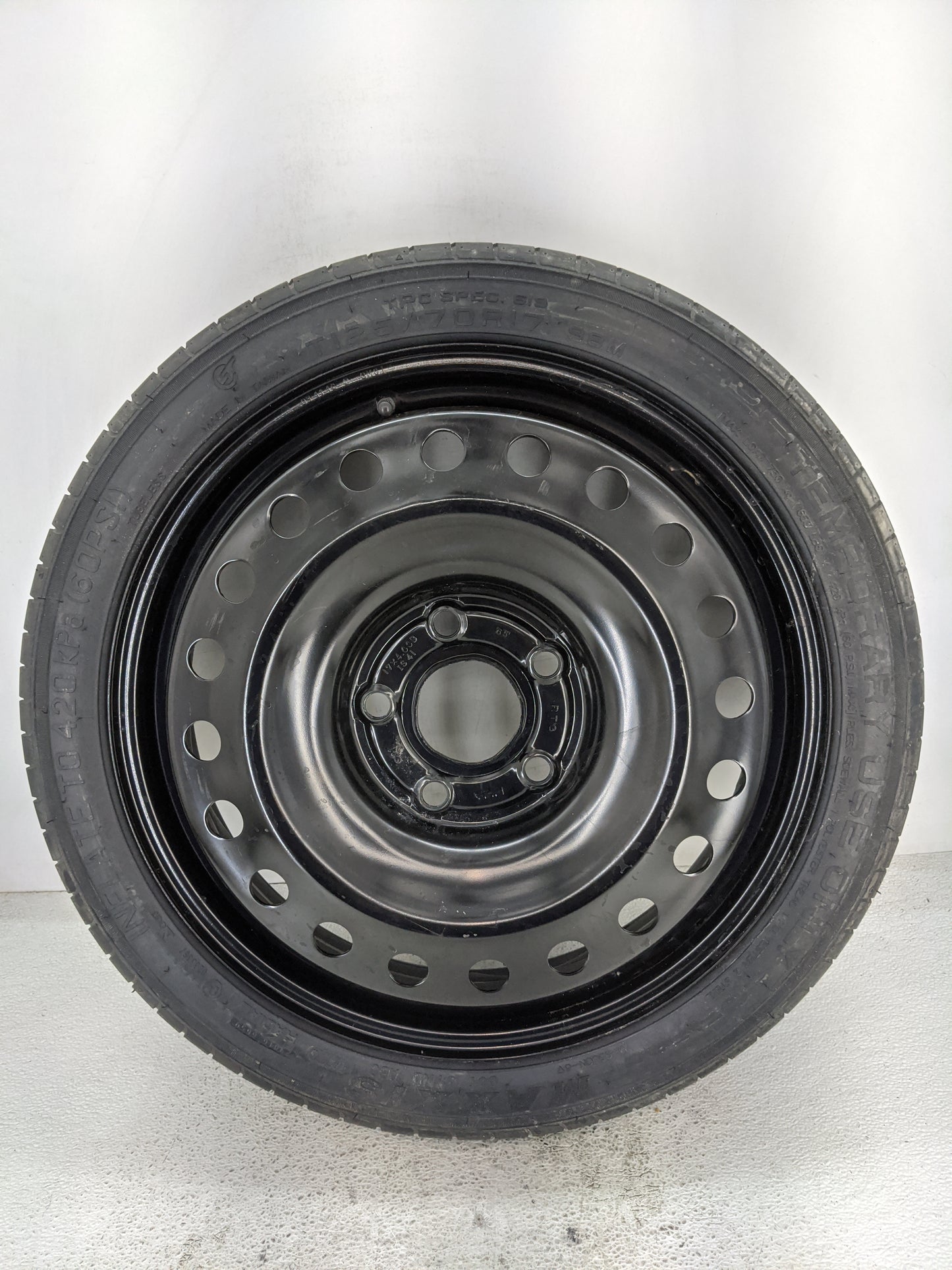 2013-2016 Chevrolet Malibu Spare Donut Tire Wheel Rim Oem - Oemusedautoparts1.com