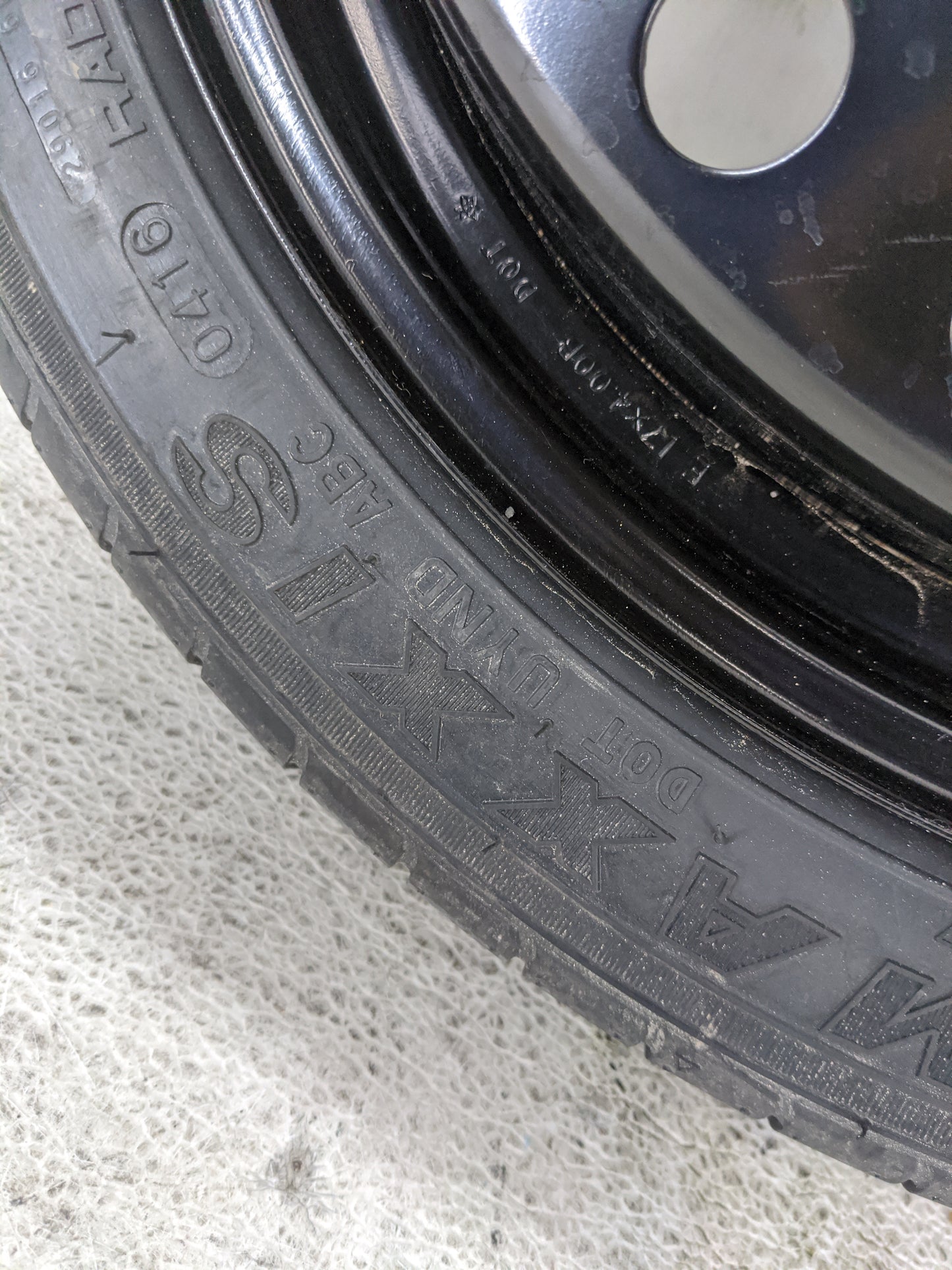 2013-2016 Chevrolet Malibu Spare Donut Tire Wheel Rim Oem - Oemusedautoparts1.com