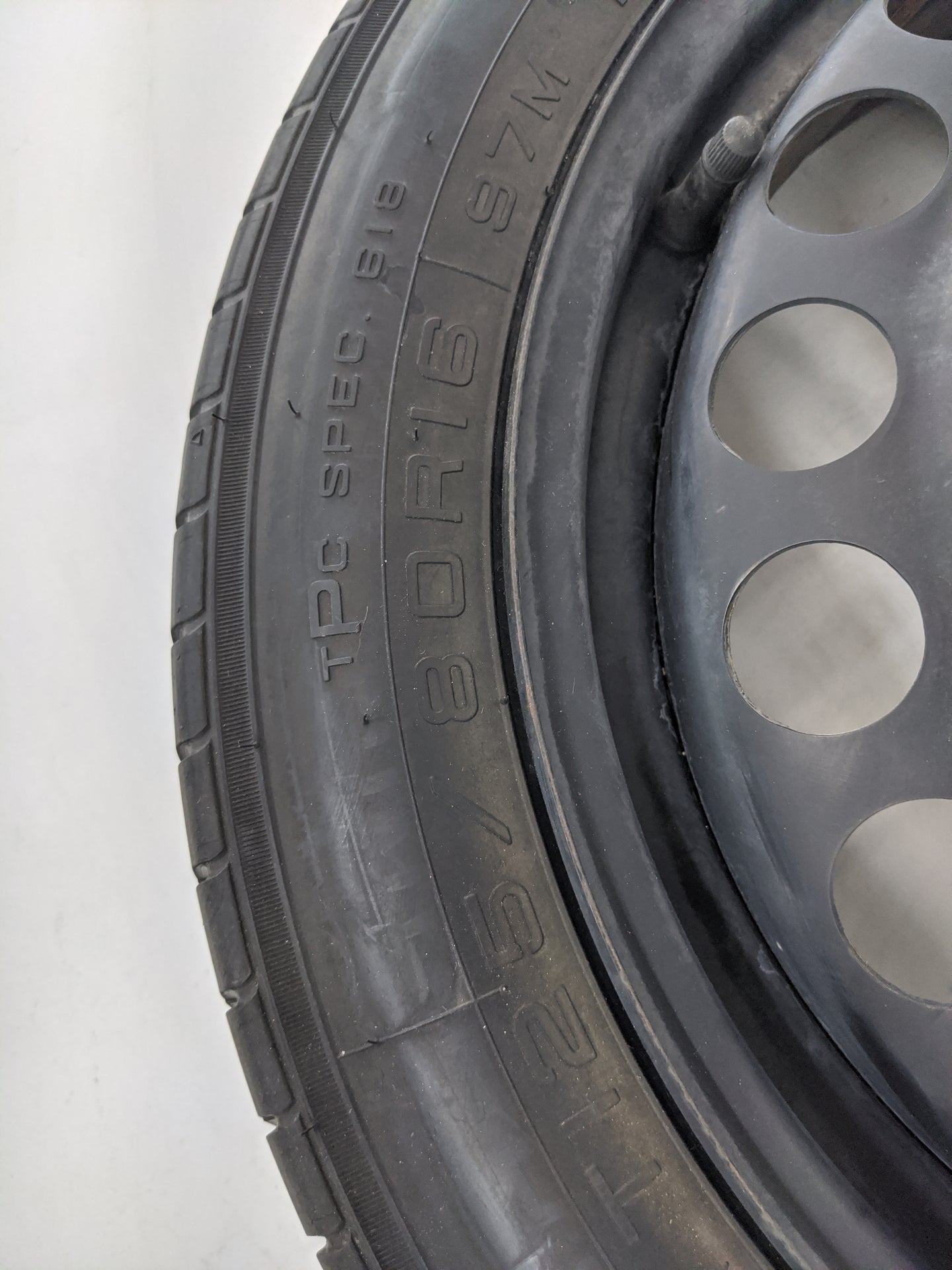 2016-2022 Chevrolet Malibu Spare Donut Tire Wheel Rim Oem - Oemusedautoparts1.com
