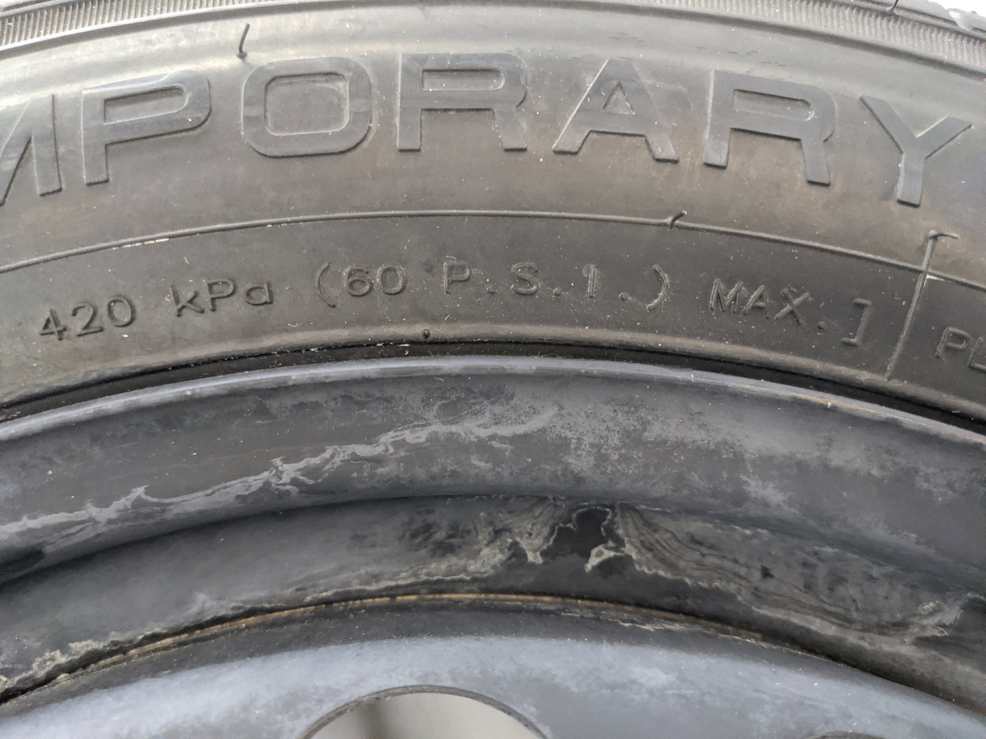 2016-2022 Chevrolet Malibu Spare Donut Tire Wheel Rim Oem - Oemusedautoparts1.com
