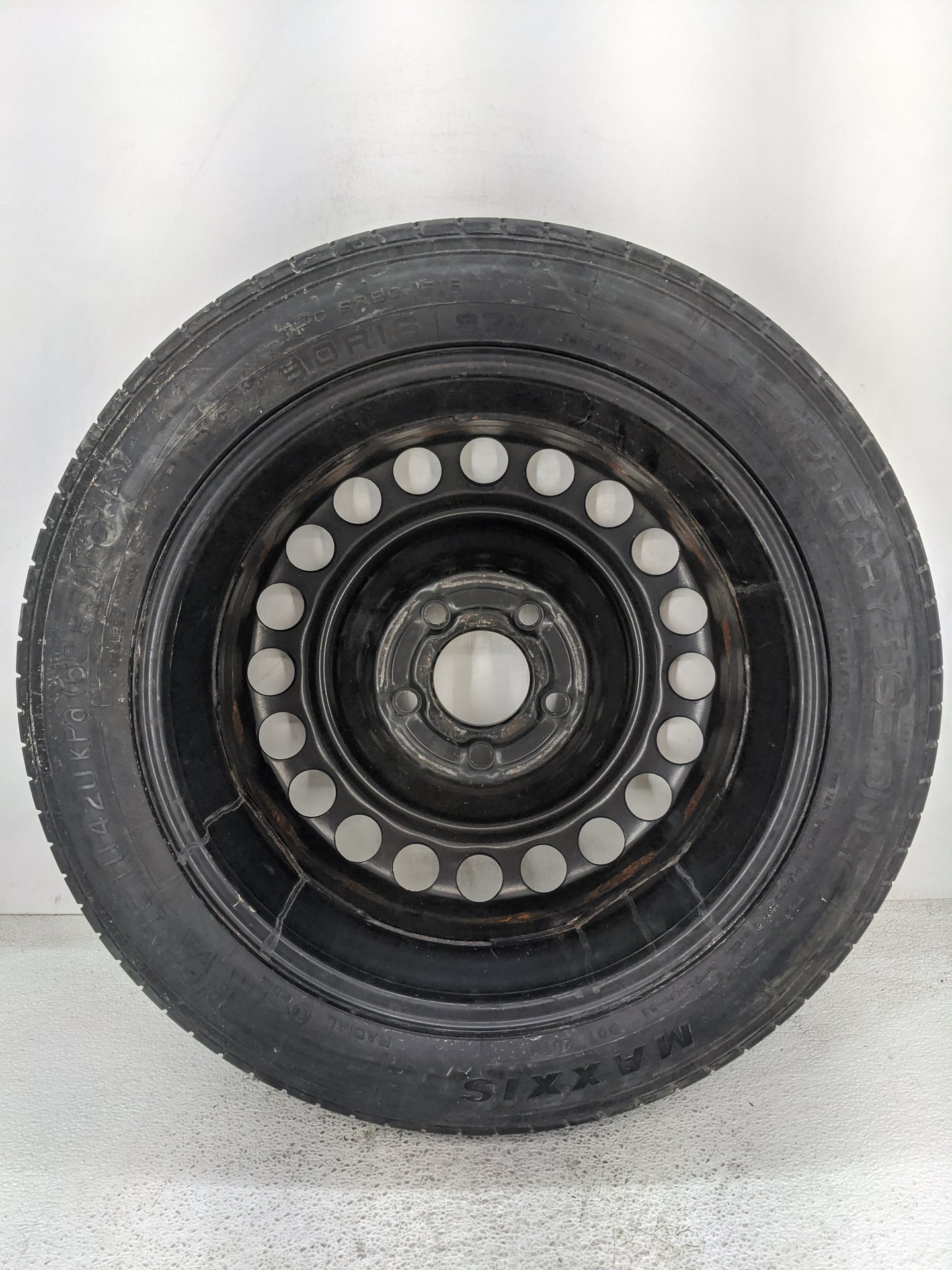 2016-2022 Chevrolet Malibu Spare Donut Tire Wheel Rim Oem - Oemusedautoparts1.com
