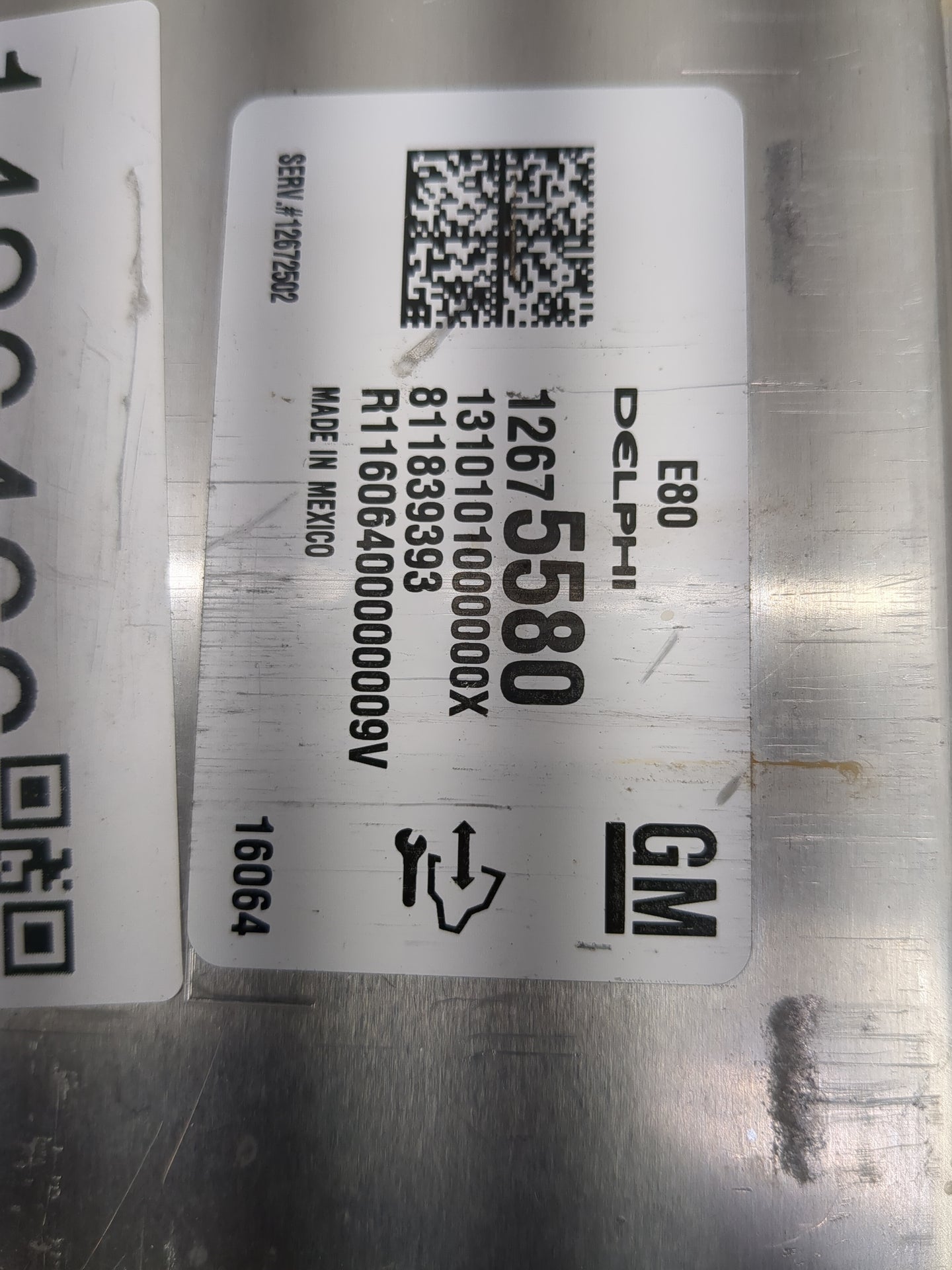 2016 Chevrolet Malibu PCM Engine Control Computer ECU ECM PCU OEM P/N:12675580 Fits OEM Used Auto Parts - Oemusedautoparts1.